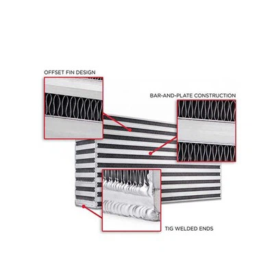 Thanh nhôm tấm OEM Fin Air To Air trao đổi nhiệt lõi giá